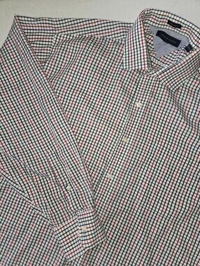 Tommy Hilfiger 100% cotton striped button up size 17 EUC